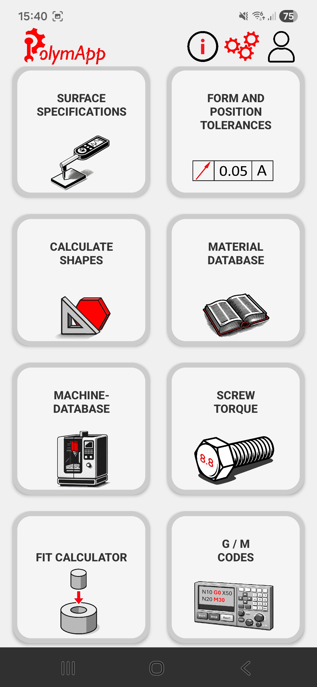 PolymApp Screenshot 2