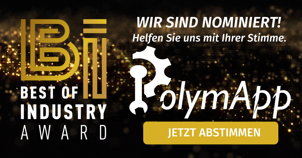 PolymApp beim Best of Industry Award 2026